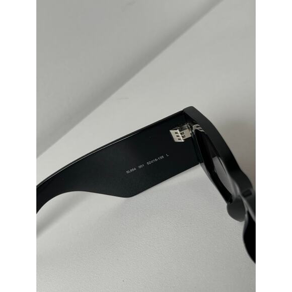 NEW Saint Laurent SL654 Sunglasses in Black $545 - Picture 8 of 9
